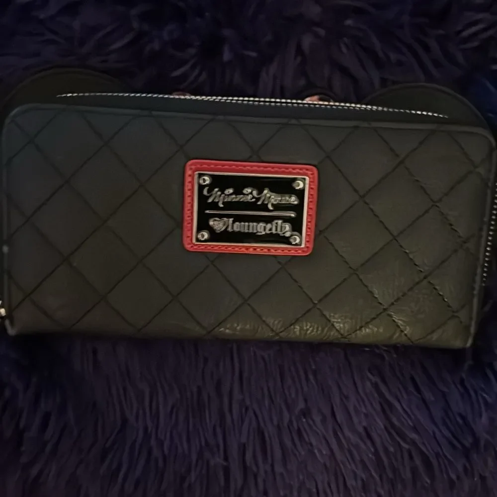 DISNEY minnie mouse loungefly wallet HARD TAG